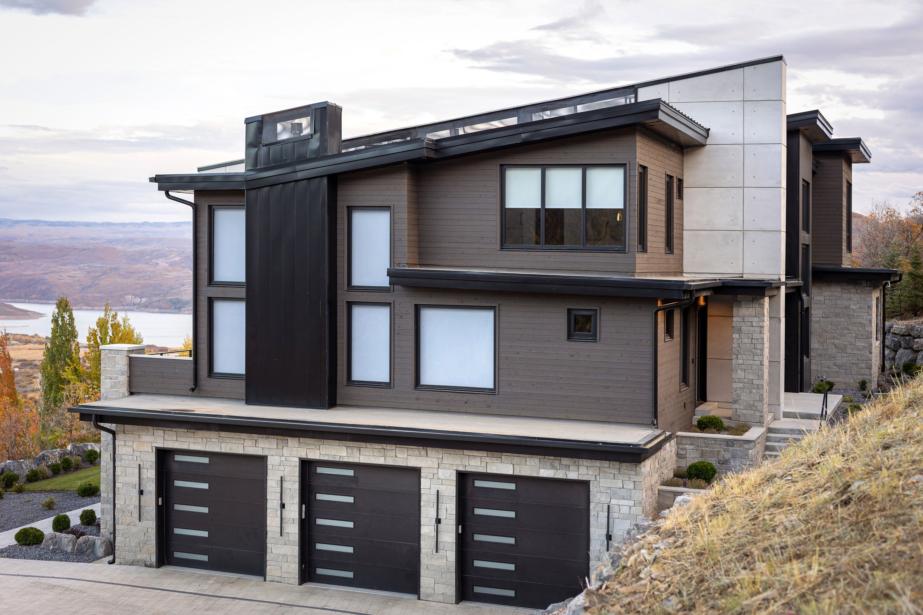 Top Architects Utah Custom Homes Design in Utah - Jewkes Design - Modern Ski Lodge - Low Res24